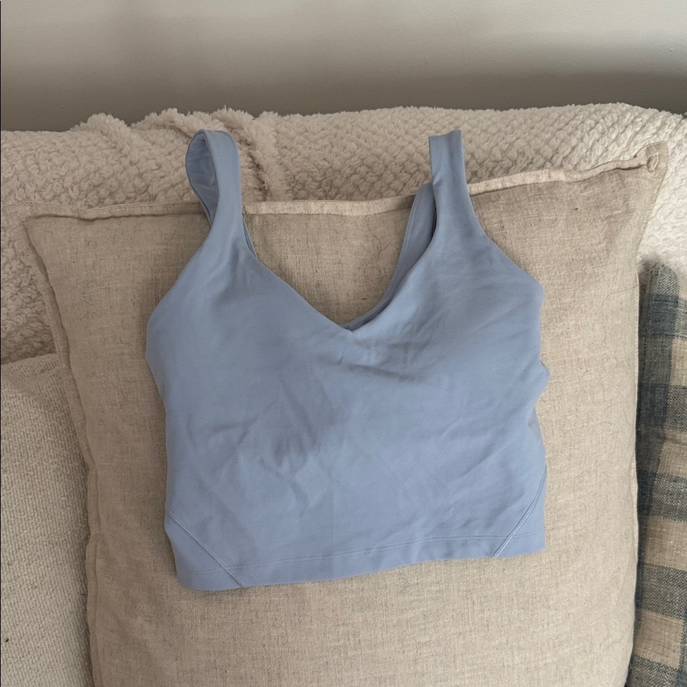 Lululemon Align Tank Top Blue Linen
